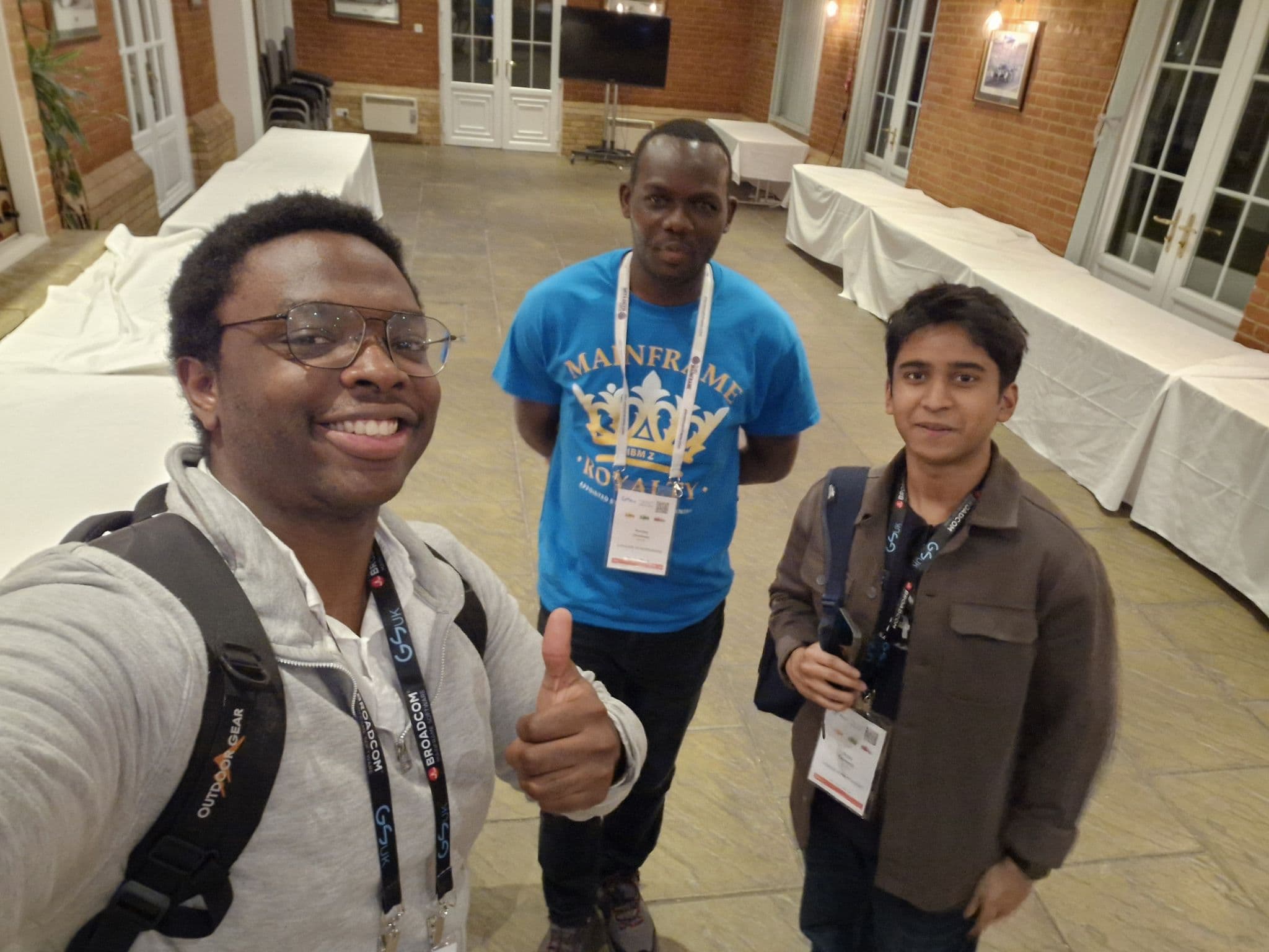 With the IBM Z community at a conference